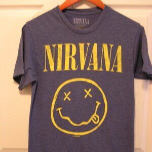 Nirvana Smiley Face Men's t-shirt 2017 version